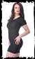 Leather-Look mini dress, Burned-Look